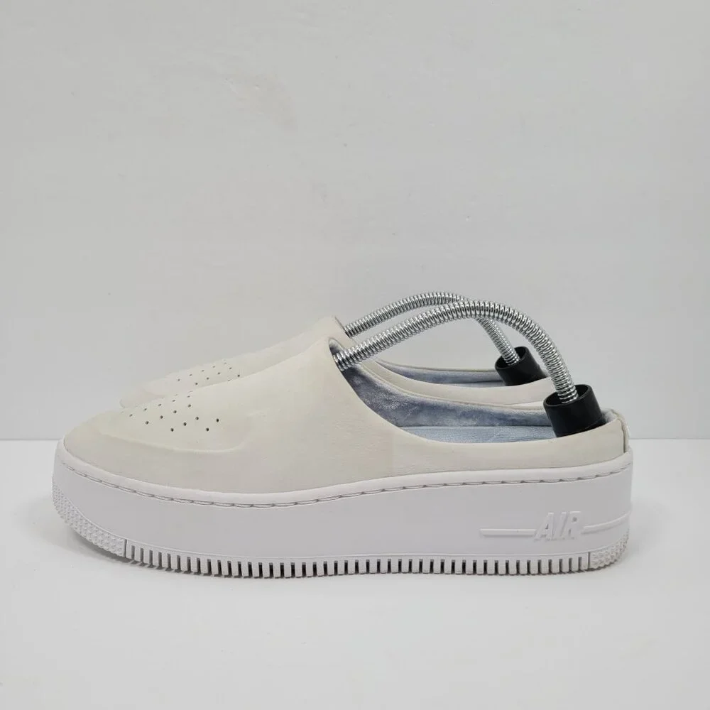 Nike AF1 Lover XX Women's Off White Light Silver Shoes AO1523-100 US Size 9.5 - Picture 2 of 8